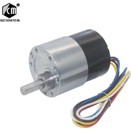 JGB37-3525 DC Motor 24V Low noise Long life Large Torque Positive and negative Brushless DC Gear Motor motop