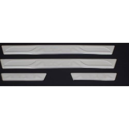 Fiat Tipo (Egea) Chrome Door Sill 4 Piece Stainless Steel (2015 -)