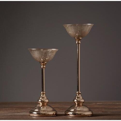 Crystal Glass Candle Holder Candlestick Wedding Centerpieces Candelabra Crystal Moroccan Decor Tea Light Baul Idee Matrimonio Z7