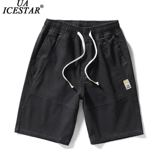 Summer 100% Cotton Shorts Men Brand 2021 New Fashion Casual Hip hop Harajuku Pants Men Streetwear Sports Jogger Slim Men Pants