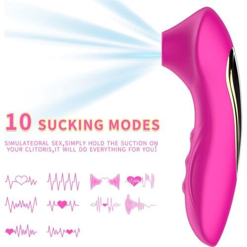 Clit Sucker Vagina Sucking Vibrator Clitoris Stimulator Sex Toys For Adult Women Blowjob Oral Nipple Masturbator Erotic Products