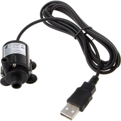 USB Solar Power Hot Circulation Water Pump Brushless Motor Aquarium Submersible