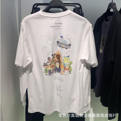 2021 New Summer Fashion Women T-shirt Cotton Loose High Quality Men Tee Reflective Print Casual Elegant Unisex Tops T614