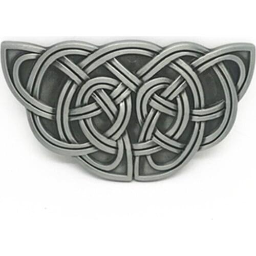 Original western European zinc alloy belt buckle with retro pattern is suitable for 4.0 belt buckle for men and women