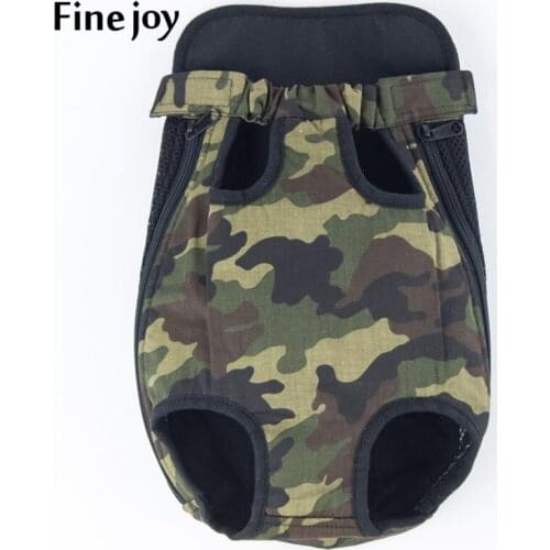 Fine joy Pet Dog Carrier Dog Front Chest Backpack Outdoor Dog Carrier Bag Breathable Mesh Cat Puppy Dog Carrier Travel Bag
