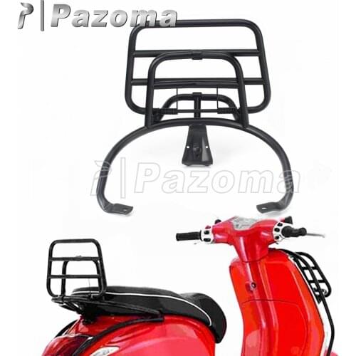 Motorcycle Steel Cargo Shelf Holder Rear Luggage Rack Bracket for Piaggio Vespa GTS 250 GTS 300 Primavera Sprint 150 GTV 250 300