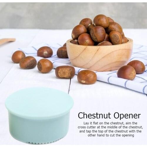 Practical Chestnut Cross Opener Stainless Steel Walnut Pliers Cracker Sheller Cutter Household Kitchen Gadgets