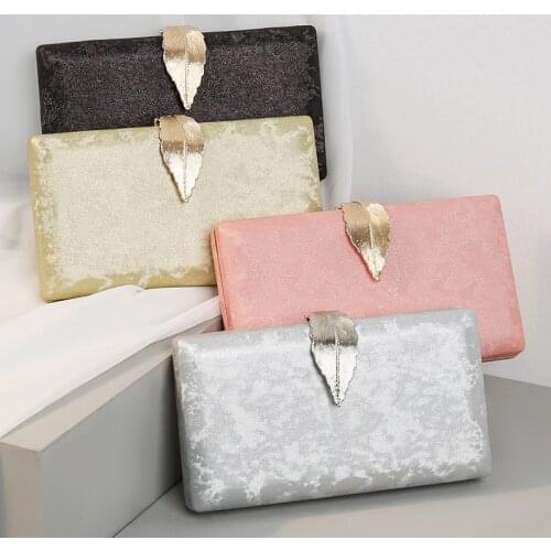 Luxury Womens' Pouch Pu Leather Bridal Clutch Bags Wedding Party Bag Shoulder Bag Coin Purses Noble Evening Bag Underarm Bag