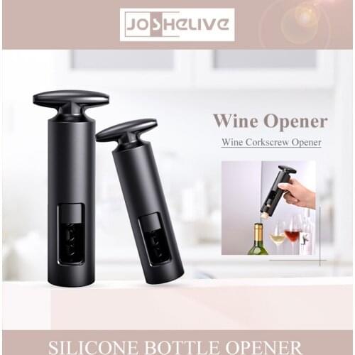 Wine Corkscrew Manual Set Vacuum ABS Plastic Practical Black Cork Corkscrew Corkscrew Wine Corkscrew Kitchen Tool Accessories