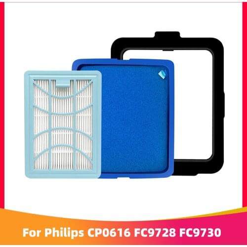 HEPA Filter Replacement Kit for Philips CP0616 FC9728 FC9730 FC9731 FC9732 FC9733 FC9734 FC9735 Domestic Model Vacuum Cleaner