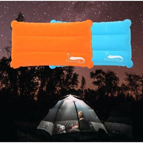 Outdoor Leisure Camping Ultra-light Inflatable Pillow Convenient Air Pillow Sleep Cushion Travel Bedroom Beach Head Rest Support