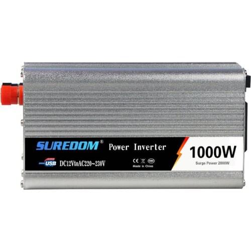 1000W Inverter Cross-border Direct Supply Vehicle-mounted Inverter Solar Inverter Vehicle Mobile Phone Charger