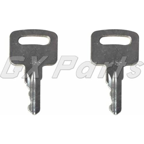 2PCS 455 104466 SKY104466 Ignition Keys For Boom Lifts Terex Lifts Snorkel Lift Skyjack Lift SJIII 3220 3226 4626 4632 8841RT