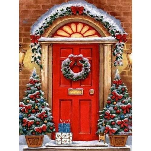 2019 diy 5d diamond Painting Cross Stitch resin diamond embroidery Christma mosaic diamonds Christmas tree 3d picture home decor