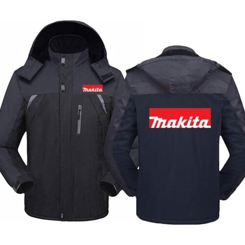 2021 Makita Logo Thicken Windbreaker Coats Waterproof Warm Outdoor Couples Cold-Proof Mountaineering Comfortable Clothing Jacket