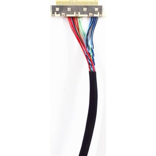 88441-DF14 LCD Panel cable support 20 pin df14 Pin Pitch 1.25mm connector 6/8 bit lcd screen for DN2800MT Mini-ITX motherboard