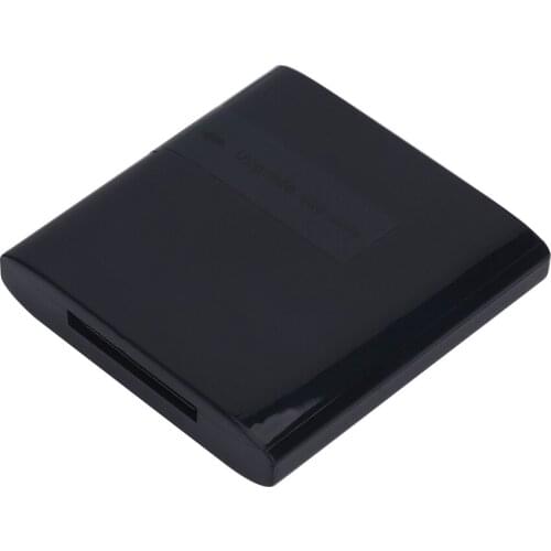 Bluetooth Music Audio Receiver Adapter For 30pin-Enabled Sounddock Dock Speaker Support A2DP V1.2(Black)