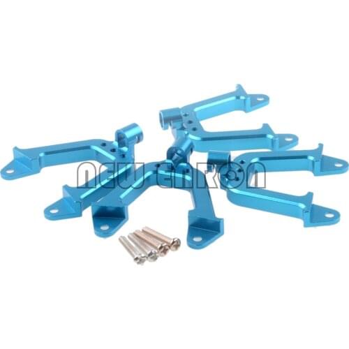 AX80025 2/4Pcs Aluminum Front or Rear Shock Hoops Support Tower Set For RC CAR Crawler 1/10 Axial Racing Scx10 Wrangler Upgrade