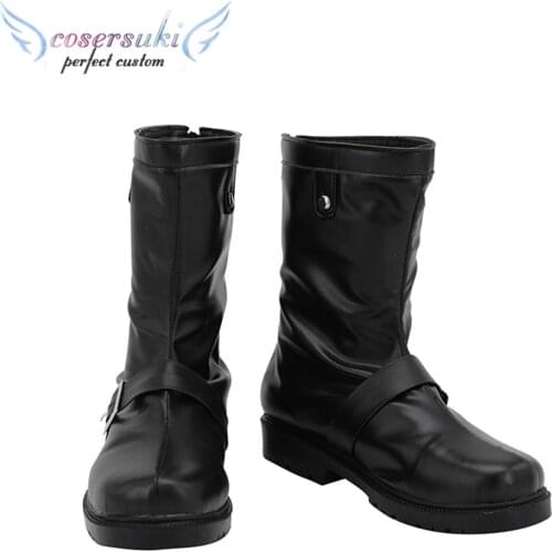 Ensemble Stars Tsukinaga Leo cosplay Shoes Boots Professional Handmade ! Perfect Custom for You