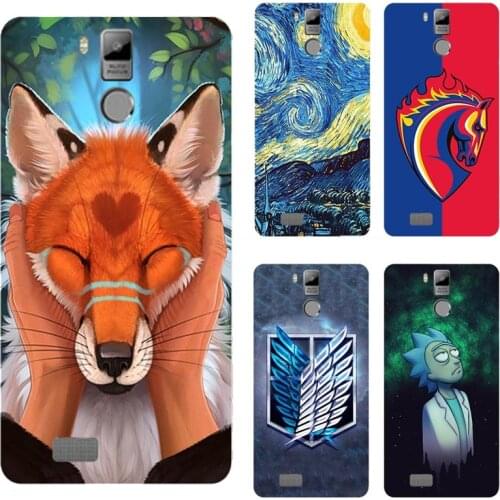 Phone Case For Oukitel K6000 Pro Case Capa Silicone Cartoon Soft TPU Back Cover For Oukitel K 6000 Pro Case Funda 5.5