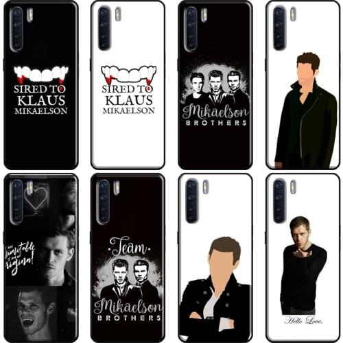 Klaus Mikaelson Vampire Diaries Cover For OPPO A5 A9 A31 A53 2020 A1K A5S A15 A52 A72 A83 A91 F5 F7 Reno 2 Z 4 Pro Case