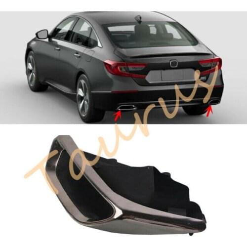For Honda Accord 2018 High quality Left&Right Stainless steel Tail Throat Exhaust Pipe 2Pcs