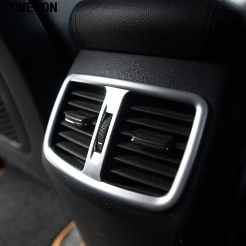 For Hyundai Tucson 2016 ABS Chrome Air Vent Cover Surround Trim Air Condition Cover Decoration Trims car Accessories Styling