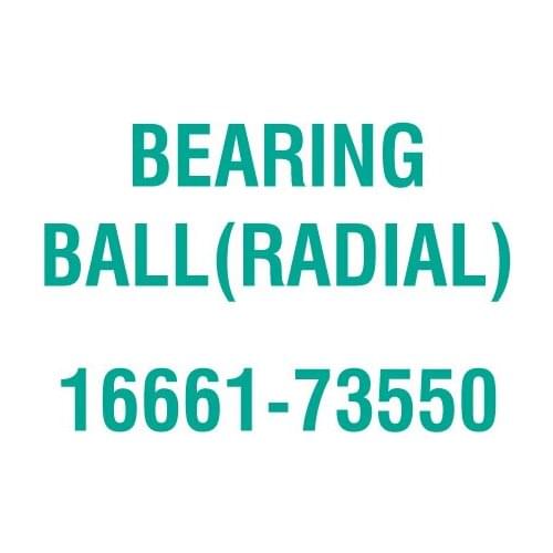 For Kubota 16661-73550 BEARING BALL(RADIAL)