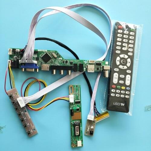 For LP154W02-TL06 USB Module Digital Signal Controller 30pin New VGA AV TV 1 lamps 15.4" HDMI Driver Board 1680×1050