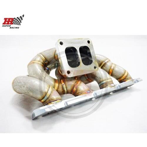 HP RACING 42mm OD 3mm Thick EA888 EA113 MK5 MK6 A3 S3 A5 Q5 A6 TT TTS 2.0TFSI/TS T4 Twin Turbo Manifold