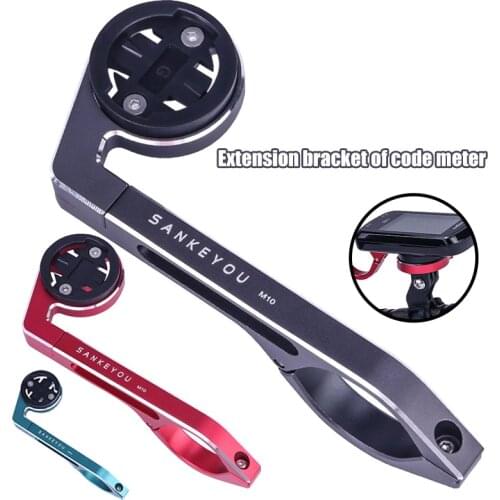 Sports Camera Bicycle Handlebar Mount Aluminum Alloy Bicycle Code Table Computer Holder Bracket for Light 31.8mm Bar ASD88