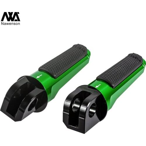 Motorcycle Foot Pegs Front Pedals Rider Footrest Accessories for Ninja ZX-6R ZX636 2003-2021 for ZX-10R 2004-2010 for Z800