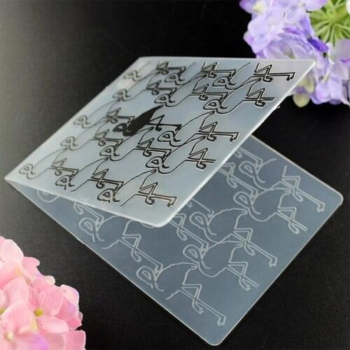 Crane New Plastic Embossing Folders for DIY Scrapbooking Paper Craft/Card Making Decoration Supplies Y013
