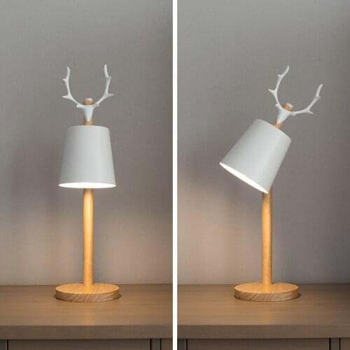 Office Book Desk Lamp Modern Nordic Bedroom Lamp Eye-Protection Reading Table Lamp Dormitory Study led Light Child Bedside Lamp