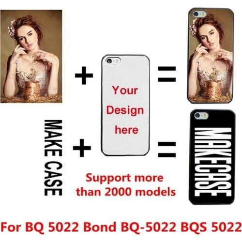 DIY Personalized custom photo name Customize printing your design picture cover case for BQ 5022 Bond BQ-5022 BQS 5022