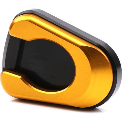 For BMW G310R G310 R 2017 2018 2019 Kickstand Side Stand Support Larger Seat Enlarged Base Pad CNC Manufacture Motor Accessories