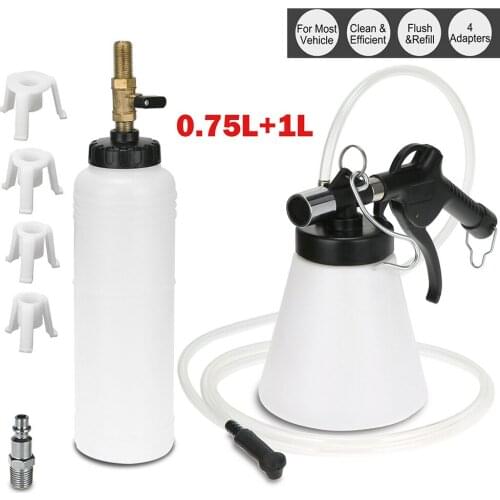 1.75L Auto Car Brake Fluid Oil Change Replacement Tool Hydraulic Clutch Oil Pump Brake Fluid Bleeder Empty Exchange Drained Kit