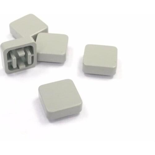 100pcs 12*12mm push button switch cap square button cap multi color button caps for 12*12mm square button