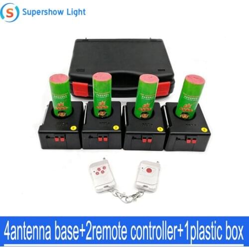 4 Pcs Cold Pyrotechnics Firing System Cold Firework Ignition Machine Fireworks Remote Control Machine