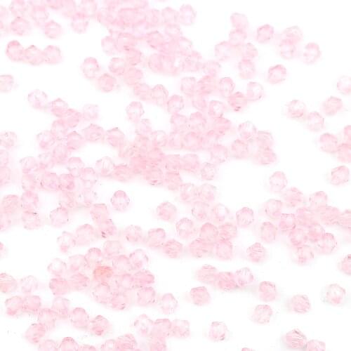 500 PCs Acrylic Hexagon Faceted Beads For Jewelry DIY Findings Colorful At Random Components About 4mm x 4mm, Hole: Approx 1.1mm