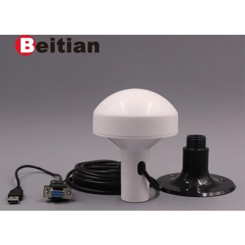 BEITIAN IPC M8030-KT 3.0m 9600bps RS-232 level Plastic Base DB-9 Female+USB 2.0 Male Cable GPS GLONASS Receiver BP-583DU
