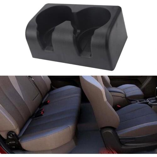 Black Unique Insert Cup Holder Bracket 19121876 19256630 Lightweight Rear Drink Holder Portable