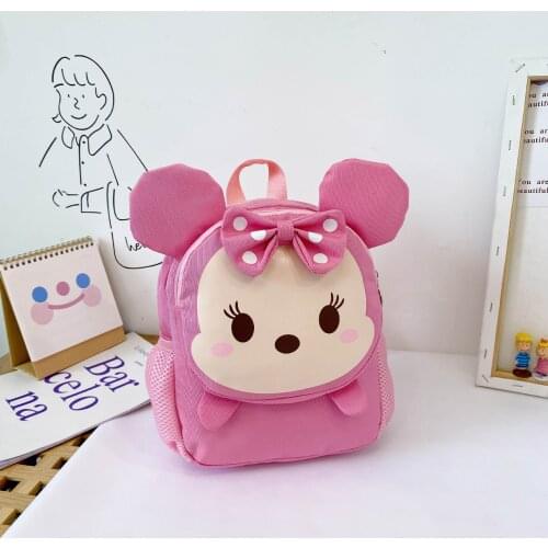 Micky Minnie 3D Children School Bags for Girls Boys Children Backpacks Kindergarten Cartoon Animal Toddle Kids School Backpack