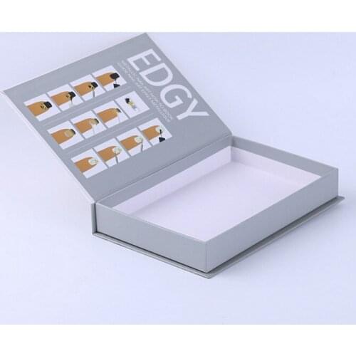 Door to door shipment Custom white foldable packaging magnetic box,folding gift magnetic box ---DH11770