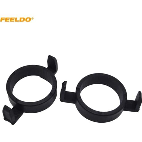 FEELDO 2Pcs H7 LED Bulb Retainer Adapter Holder Headlight For Ford Mondeo Peugeot 508/2008/3008 Citroen Lamp Base #AM5540