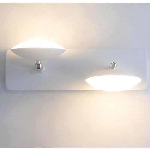 Fashion led Wall sconce up and down light for Bedroom Bedside Lamp Creative Reading Wall Lights Bathroom led mirror Wall Lamps
