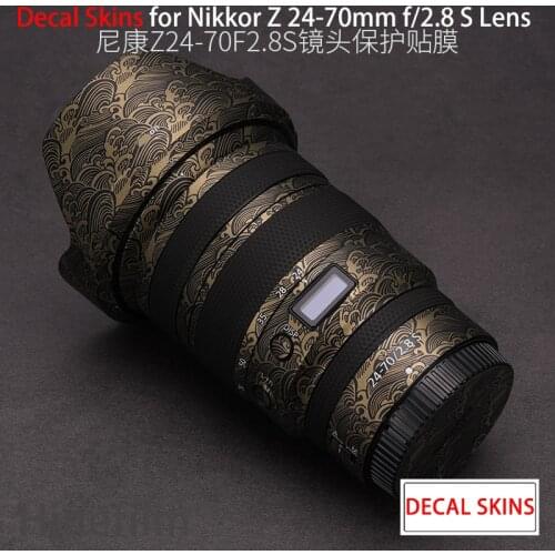 Z 24-70F2.8S Lens Anti-scratch Lens Skin For Nikon Nikkor Z 24-70mm f/2.8 S Lens Decal Protector Coat Wrap Cover Sticker Film