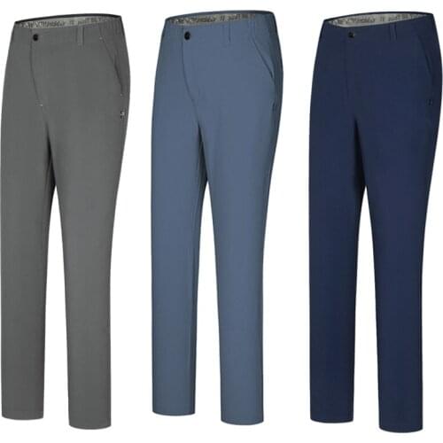 New Golf Clothing Spring and Summer Thin Mens Trousers Mens Ball Pants Slim Breathable Quick-Drying Anti-Wrinkle Pants