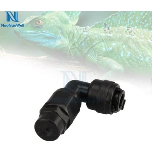 NuoNuoWell Reptile Frog With 1/4'' Quick Connecting Nozzle Misting System Rainforest Aquarium Spray Nozzle