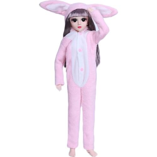 Sportswear Clothes for 1/3 BJD Dolls Pajamas 60cm Dolls Outfit Gym Clothing Daily Casual Dolls Accessories Toys Childrens Gifts